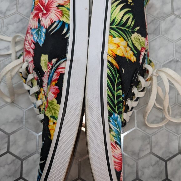 Vans Hawaiian Canvas Sneakers - Picture 4 of 9
